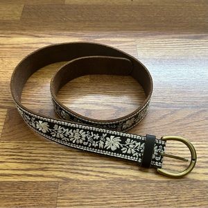 Embroidered Belt